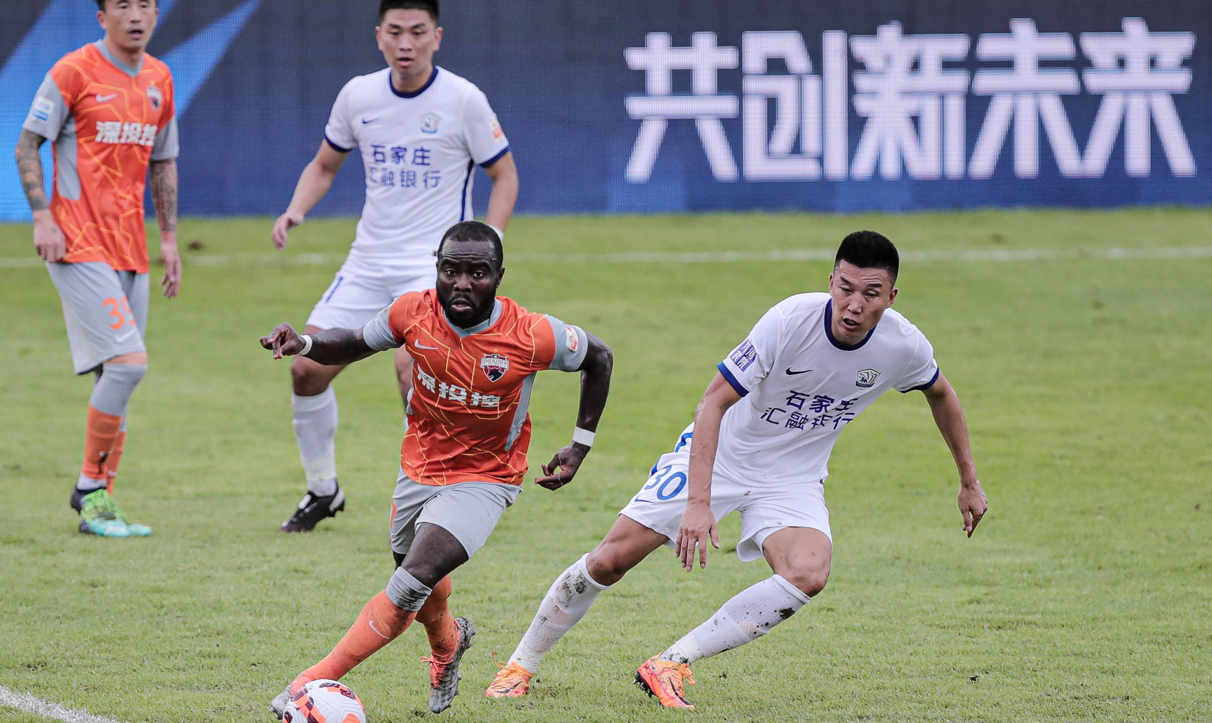 原创深圳队1比0险胜沧州雄狮阿奇姆彭闪击制胜张鹭屡献神扑