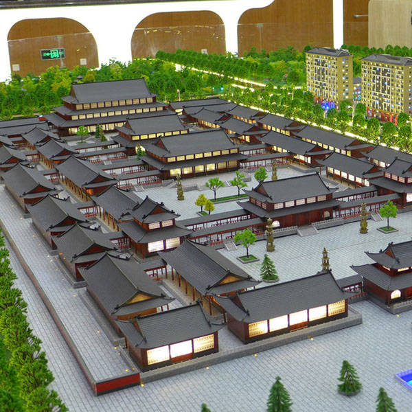 古建筑模型沙盘制作