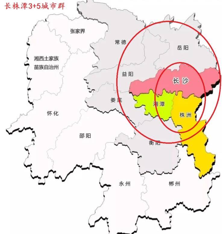 湖南省的区划变动13个地级市之一株洲市为何有9个区县