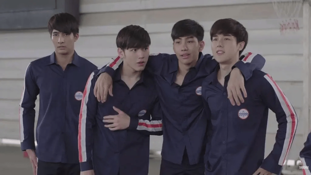 earthnew,合作作品《水男孩》earth地球哥:2对taynew:呆妞,合作作品