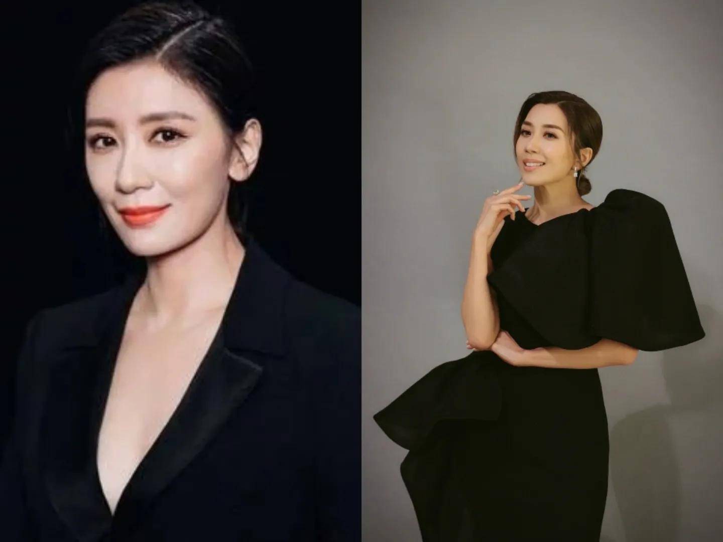 一个出生于香港,塑造的多半是御姐犀利妹的造型.