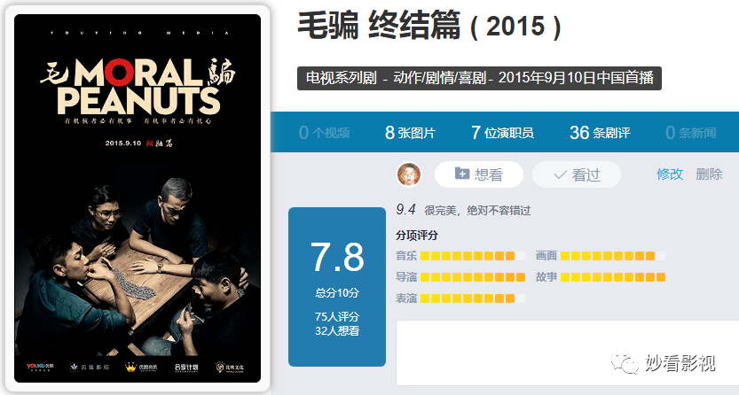 片名moral peanutsseason3 (2015),别名毛骗3.