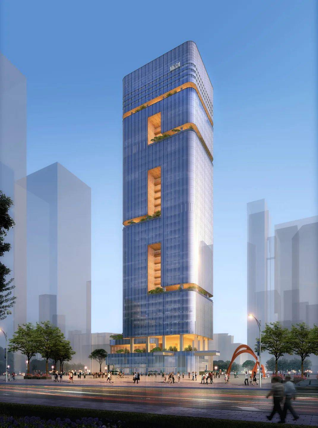 深圳南山区留仙洞总部基地新地标——砺剑大厦