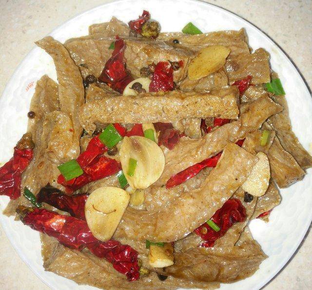 原创干煸魔芋丝香辣开胃下酒下饭