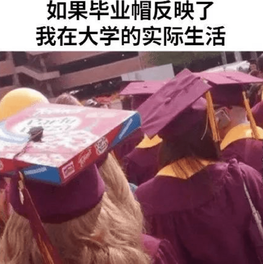 原創畢業如同返祖大學生用梗圖還原自己的擺爛時刻扎心了