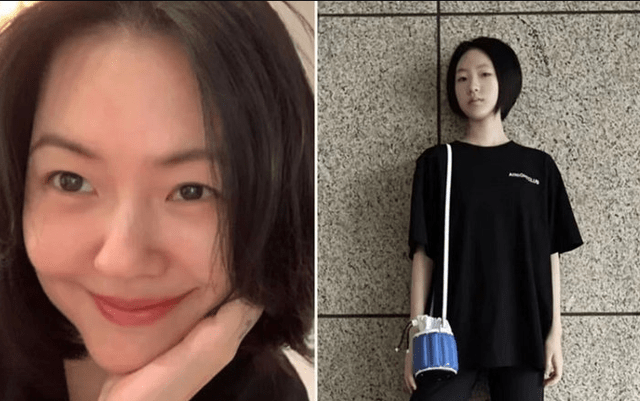 小S女儿许曦文剪短发,高级感酷似妈妈