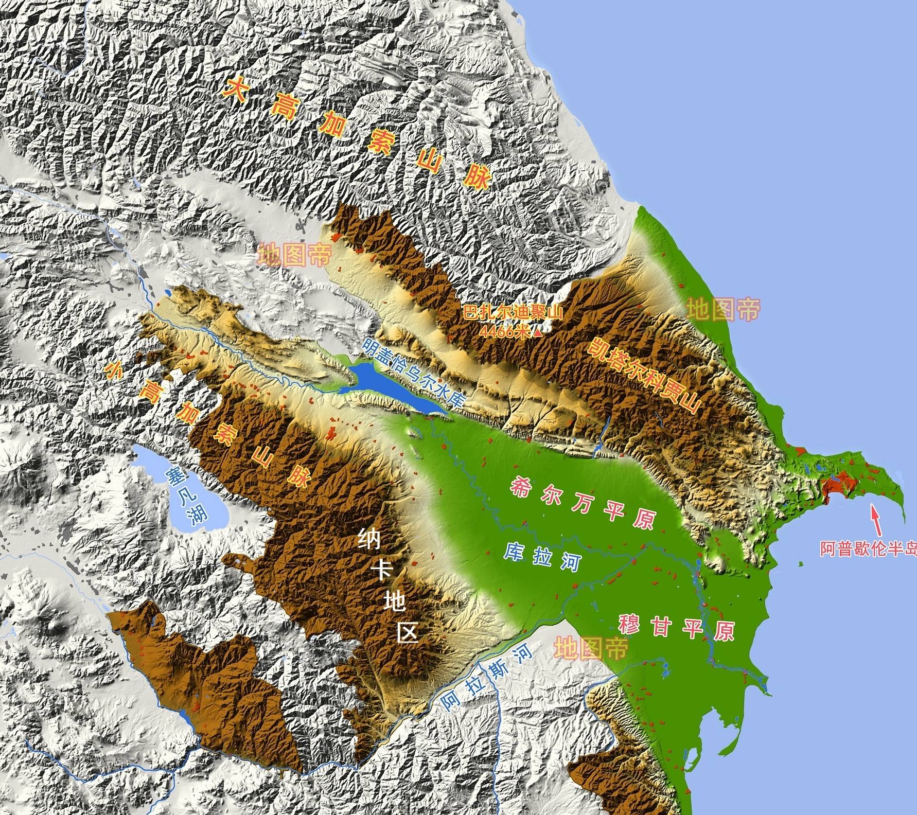 原创阿塞拜疆的纳卡地区为何亲近亚美尼亚