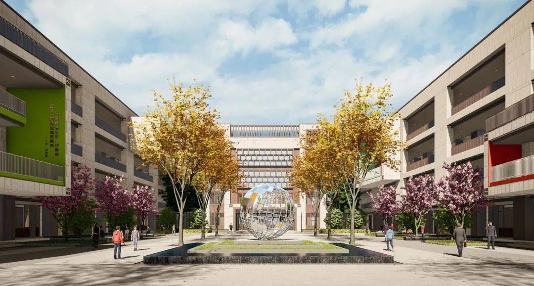 曙光中学,北关区莲花学校,安阳市三中,还有即将建成的洹北中学等学校
