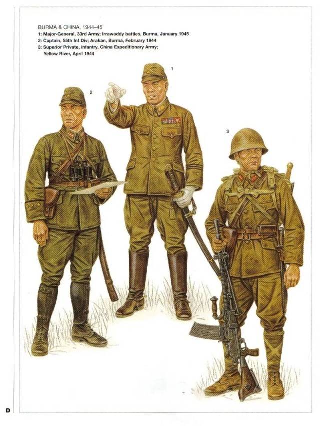 原创二战日军军服和单兵装备图册和欧美比太过寒酸