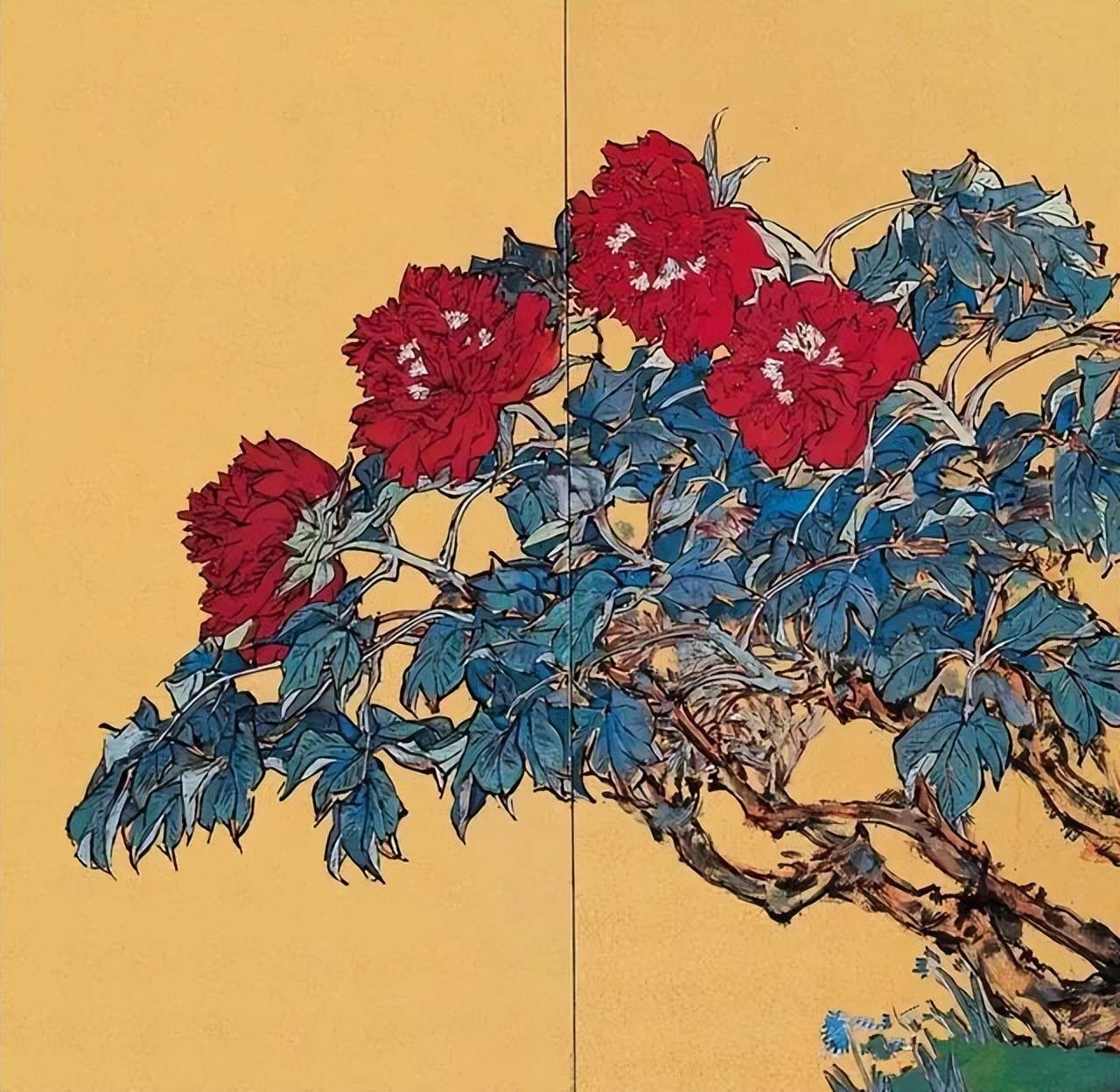 色韵酣畅自然隽秀李雪松花鸟画作品欣赏