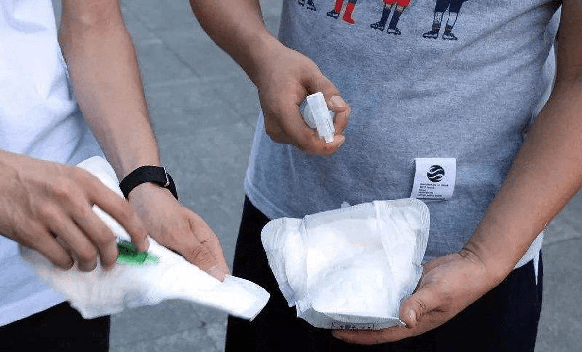 原创男人还要用卫生巾日本发明男用卫生巾热卖并已进入中国市场