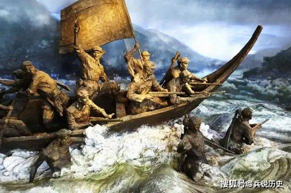 刘伯承亲自指挥过金沙江,7条木船立大功,拯救红军命运_部队_渡江_渡船