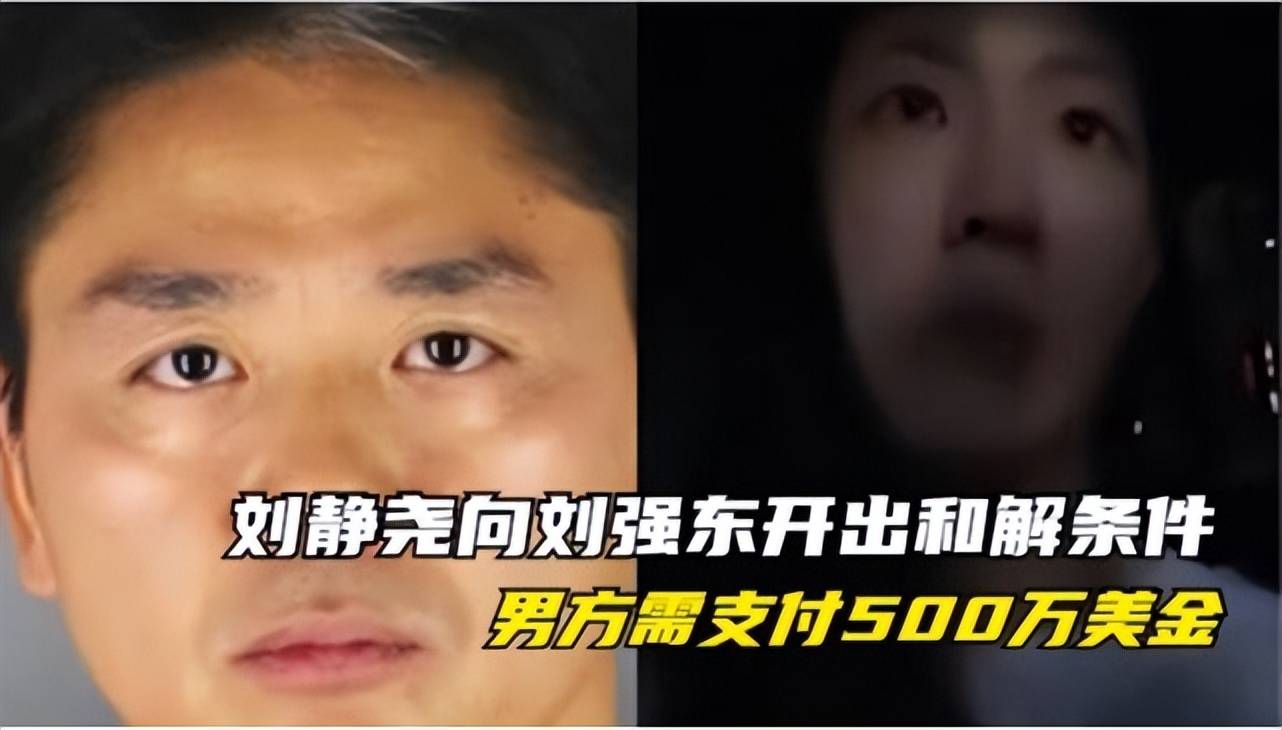 刘静尧要钱的铁证曝光女方明确表示要想办法强迫刘强东私了