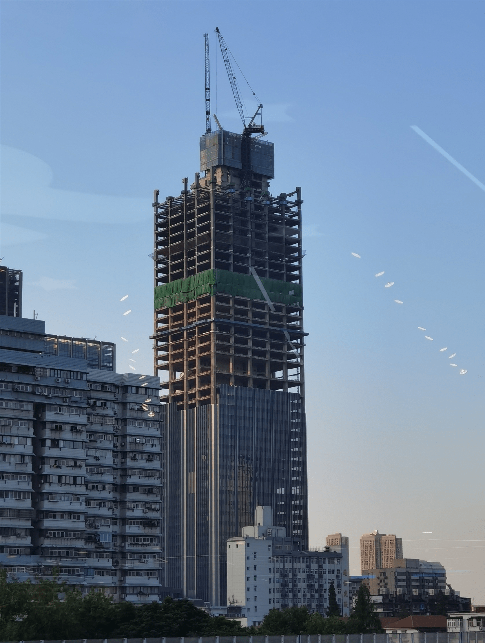 高328米武汉在建摩天楼越秀国际金融汇最新动态