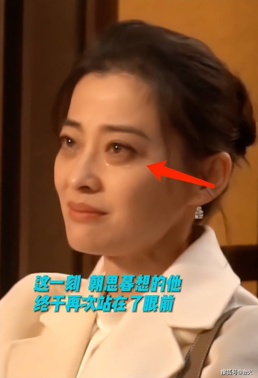 梅婷满脸泪水哭花妆容,镜头怼脸黑眼圈太明显