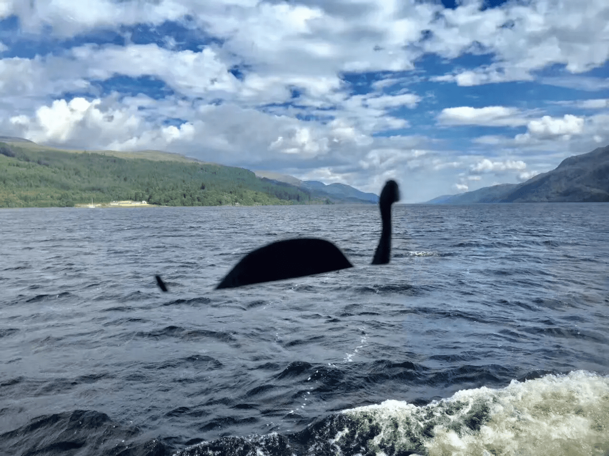 原創尼斯湖水怪再現身英國夫婦拍到大型神秘動物在水下快速遊動