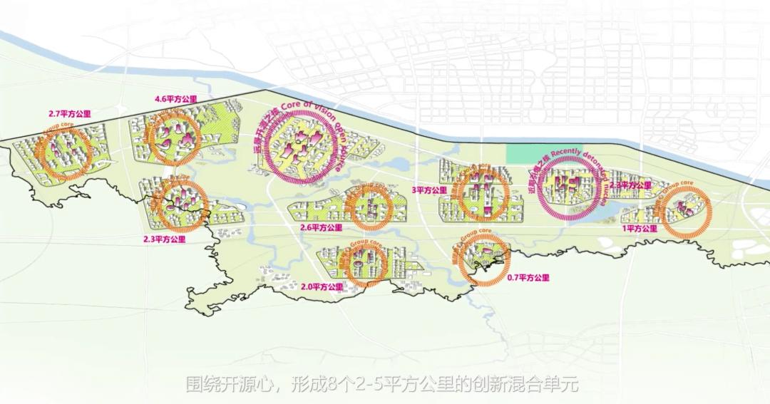 據微博@合肥班長爆料,運河新城心湖規劃效果圖出來了!