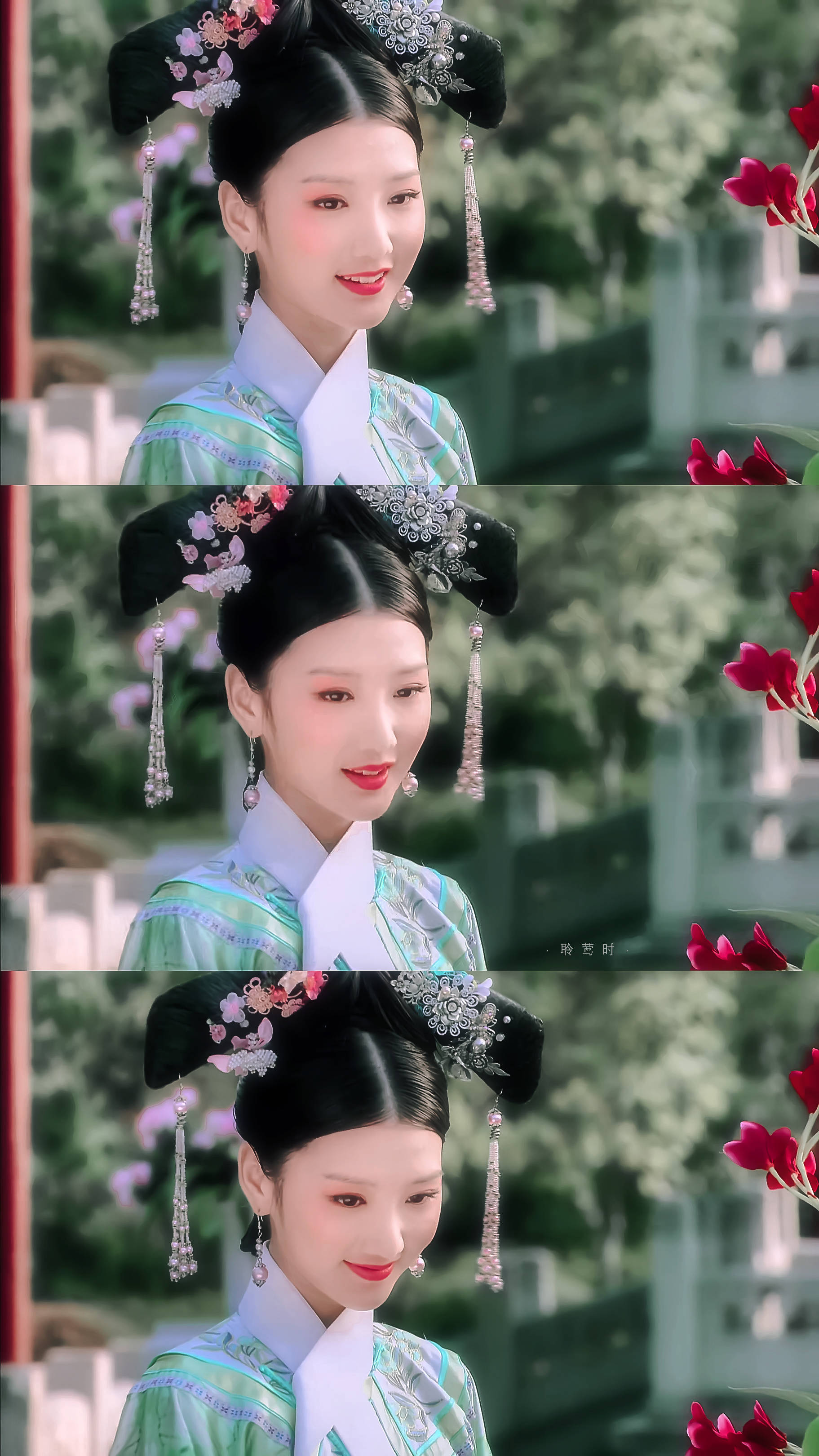 杨幂的晴川,杨紫的李易欢,赵丽颖的晴儿_宫装_样子_气质