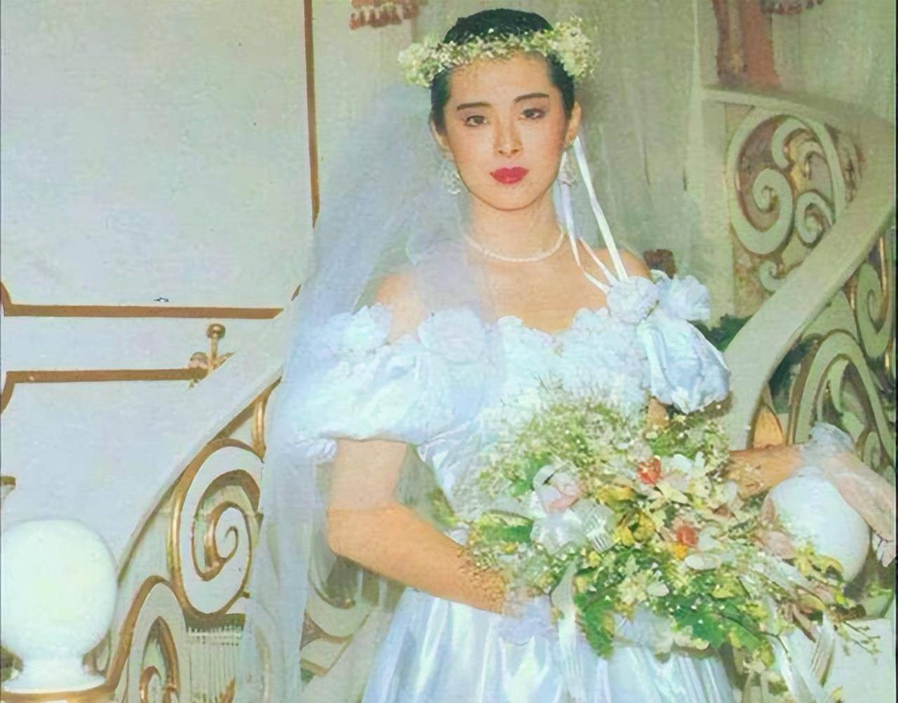 90年代港星婚纱照图片