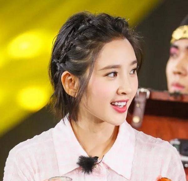 原创女星短发赵丽颖甜美可爱越短越好看非最后一位莫属