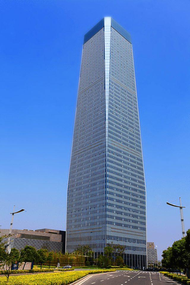 总投资约13亿,江苏宜兴第一高楼——东氿大厦_建筑_项目_新城