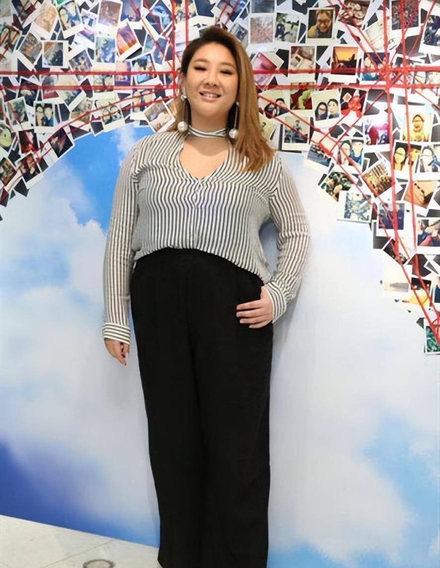 原创郑欣宜180斤丰满却不肥为何胖了的她反而更好看更有气质