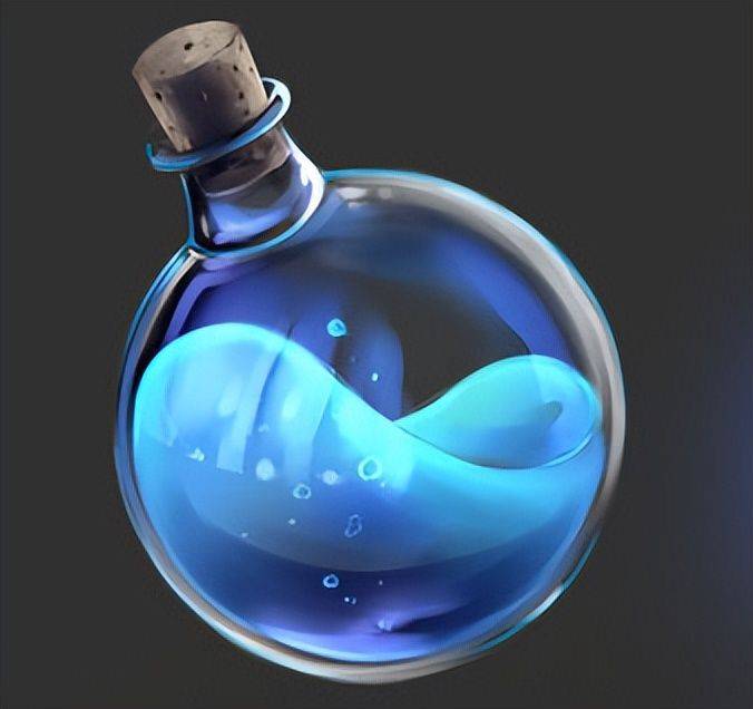 药水瓶怎么画教你魔法药水瓶的画法教程