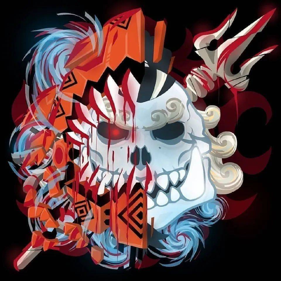 海贼王:重金属画风,草帽一伙_海贼王_草帽_重金属