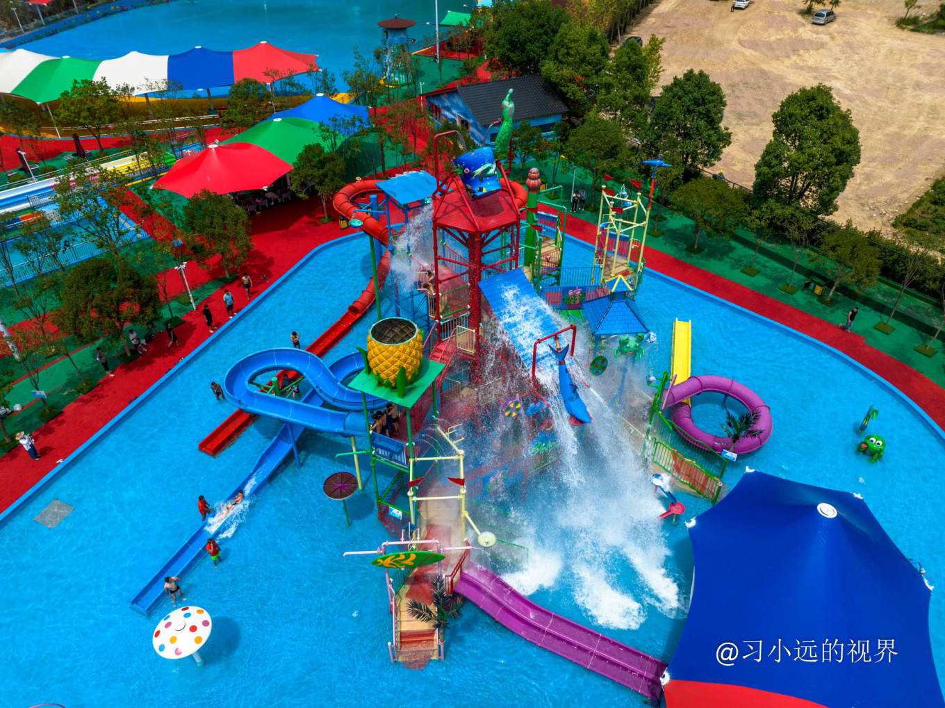 桐庐新开了一家水乐园,这个夏天桐庐人民多了一处玩水的地方了_项目