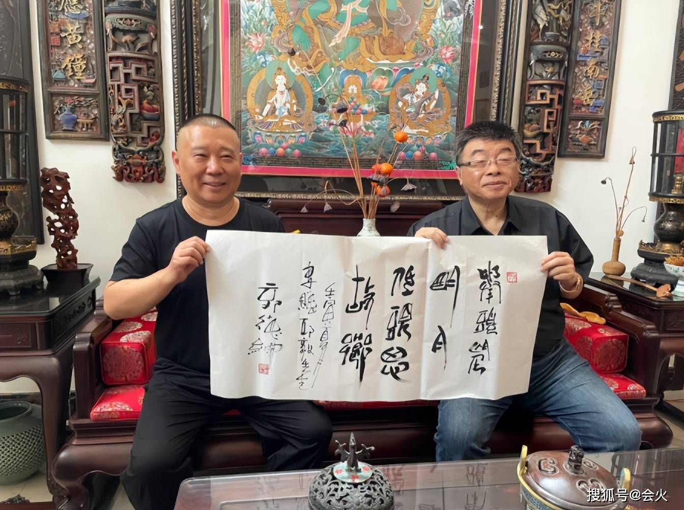 郭德纲豪宅内景首曝光!满屋子古董摆一墙