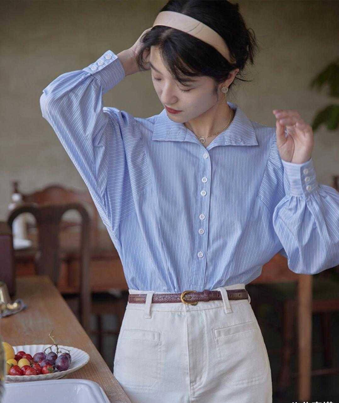 原创衬衫的几种穿搭方式这个夏季一件衬衫就可以让你更加知性优雅