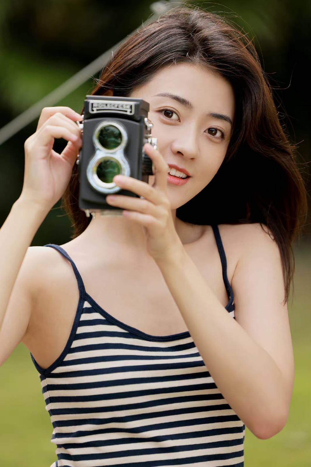 原创梁洁是肉鼻头薄嘴唇最招好感的女演员吧