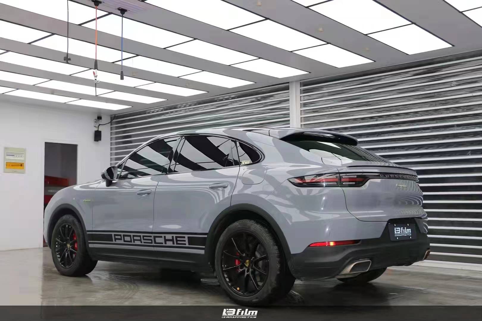 保时捷couper-lbfilm超亮雾霾灰改色膜,超亮的高级灰_搜狐汽车_搜狐网