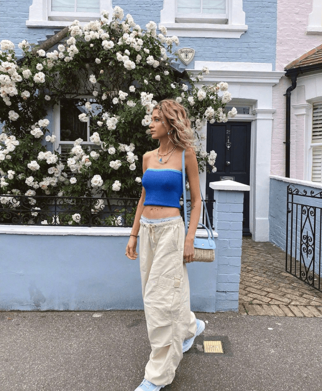 时尚博主oliviafrost五彩缤纷风格充满夏天味道的style