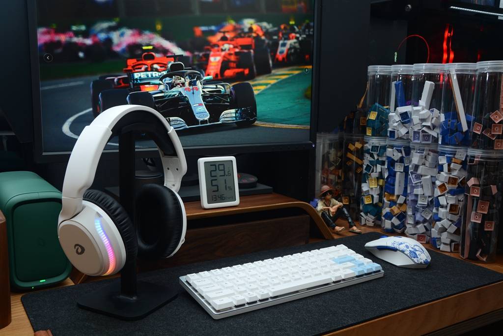 达尔优家族的颜值担当,A710 5.8G无线耳机开箱体验