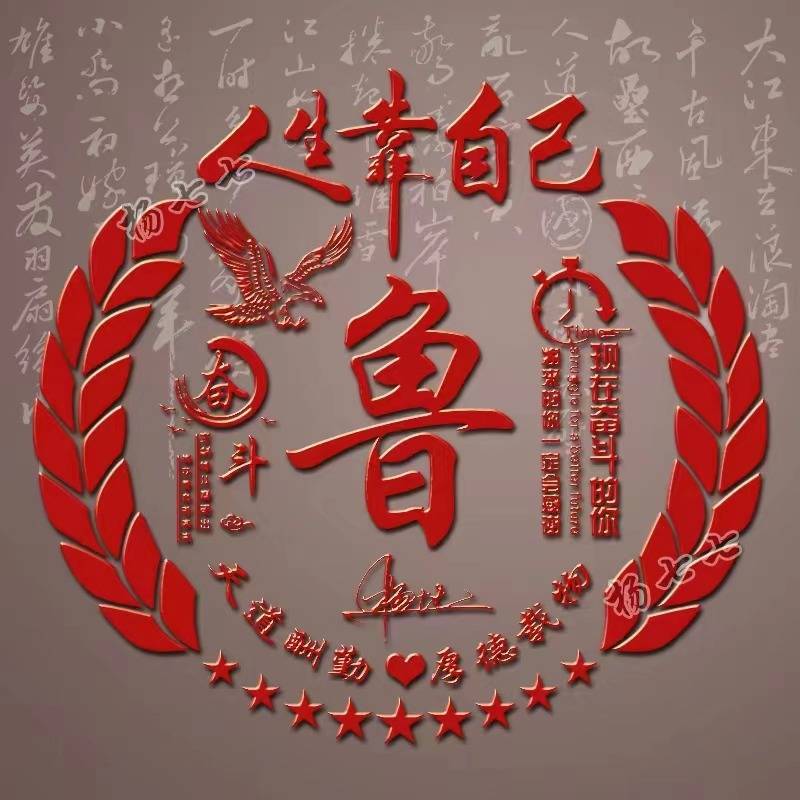 41张卡通祝福个性姓氏头像