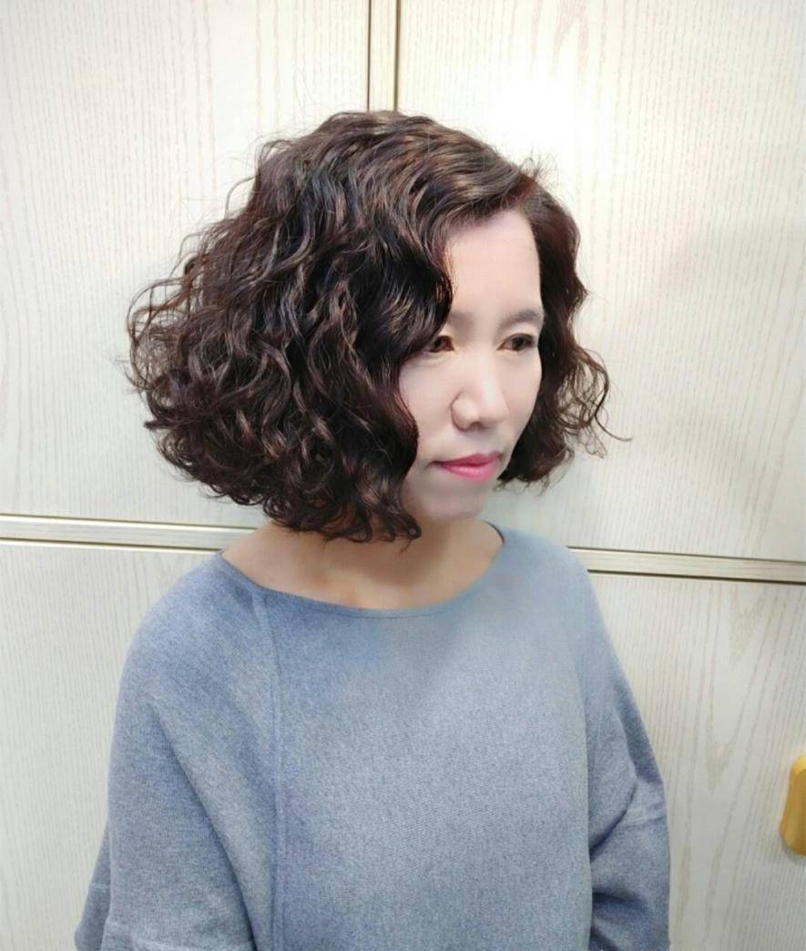 中国大妈头发型图片