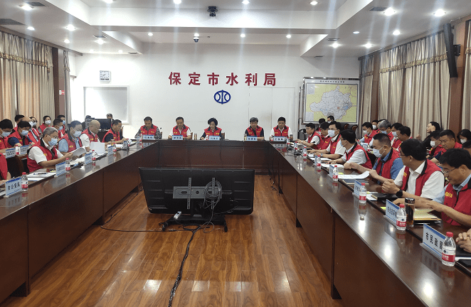 市水利局指挥调度中心设立总指挥部,易县,涿州市,定兴县,顺平县,蠡县