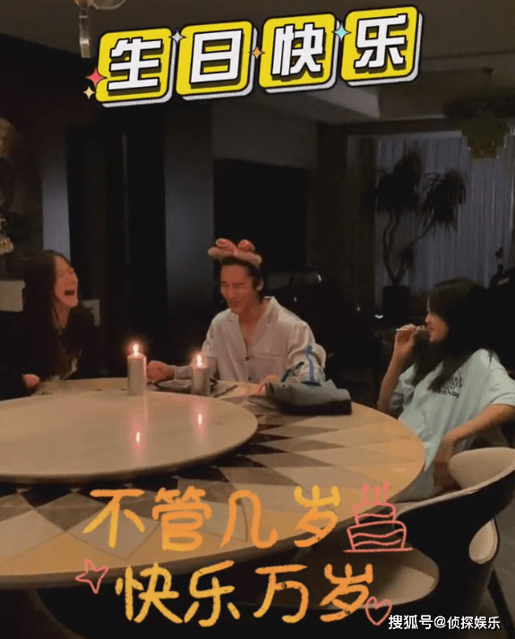 钟丽缇晒照为老公庆生,两女儿身高超妈妈