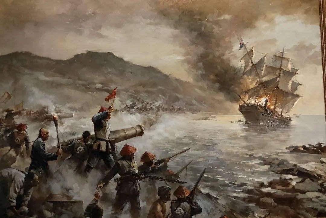 鸦片战争误区:八十万清军打不过两万英军?其实清军兵力不占优_作战_前