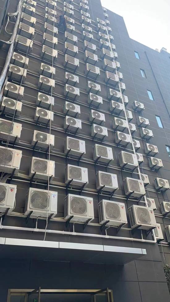 海尔空调太有排面了来看看这一面海尔空调墙