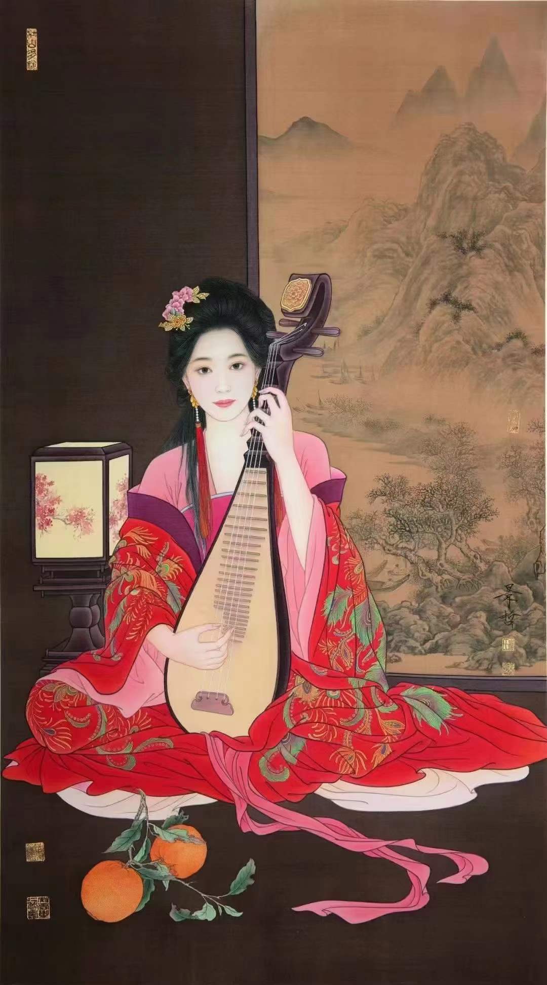 80后画家崔景哲与他的中国红