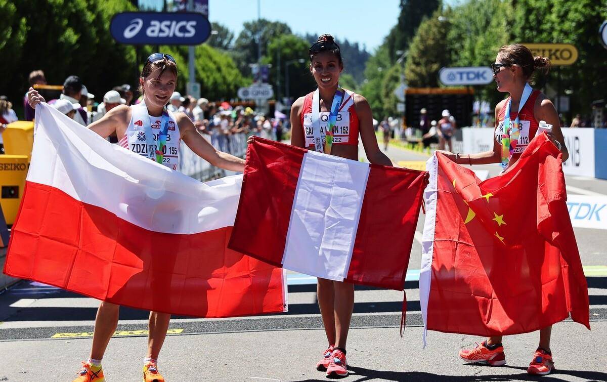 切阳什姐20公里竞走摘铜,刘虹第5,秘鲁选手夺冠_莱昂_加西亚_小时