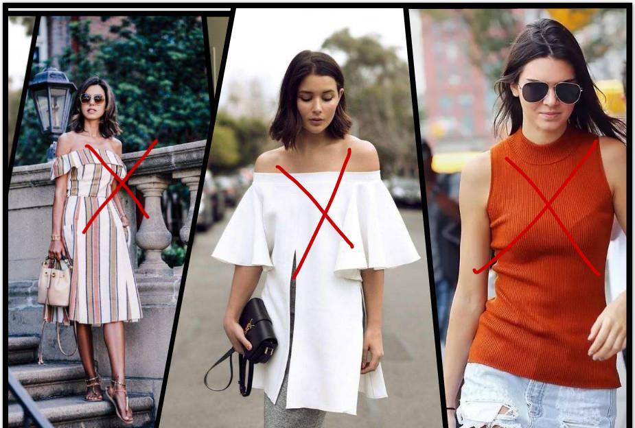 宽肩的女生,夏天穿衣尽量避开这4种,显胖会加剧,但愿你没有_肩膀_衣服