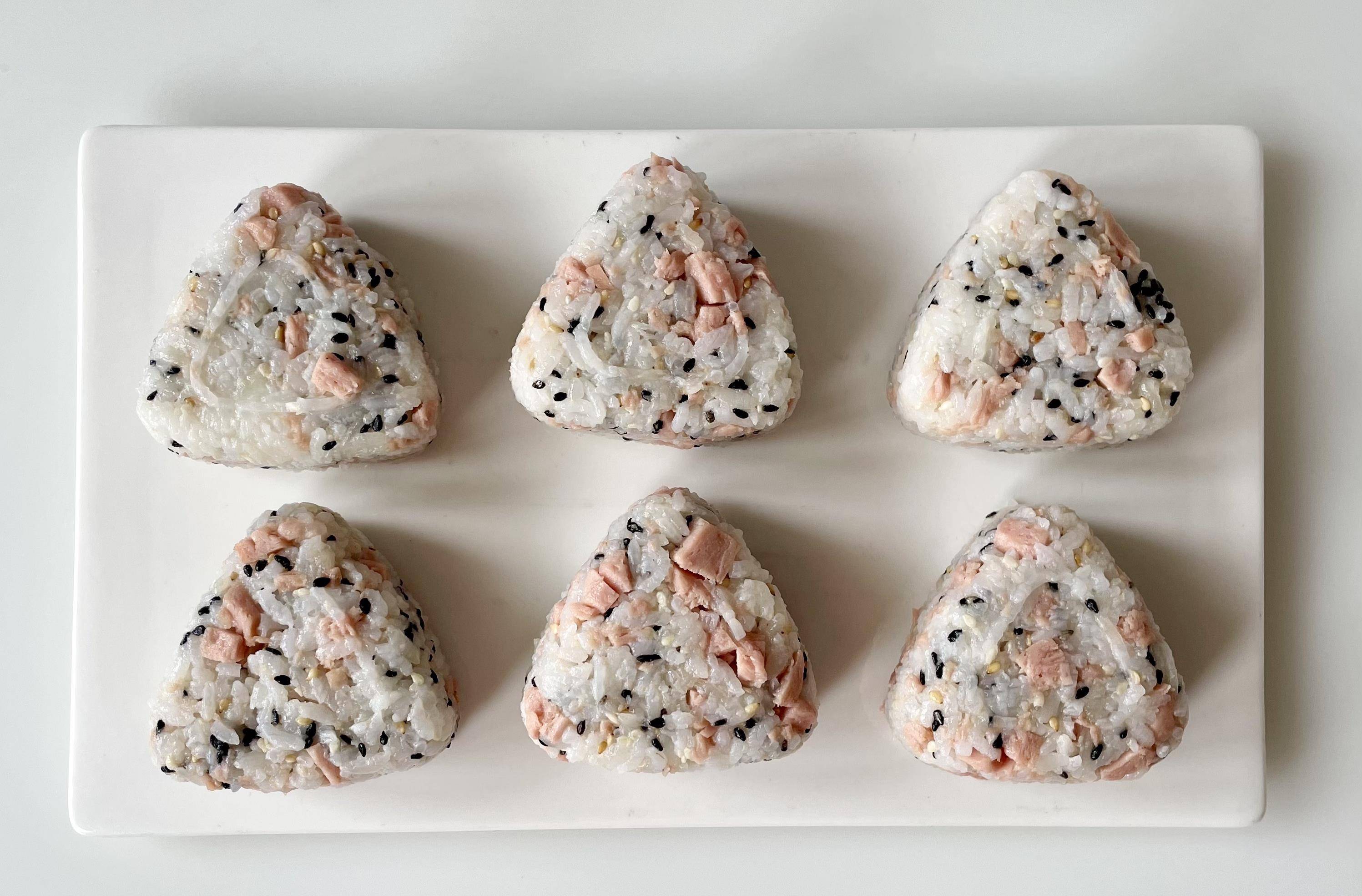 原创巨好吃的日式照烧饭团颜值高有格调