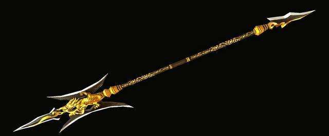 中华冷兵器画杆方天戟