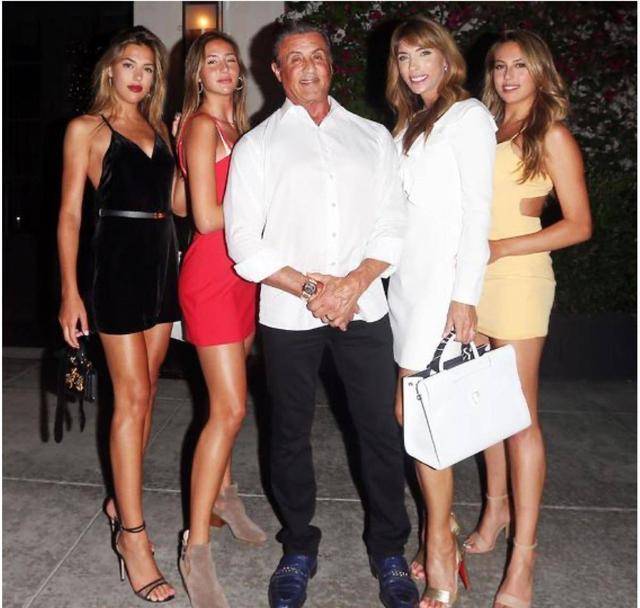 原创女儿是父亲上辈子的情人史泰龙的三位千金美若天仙时髦身材好