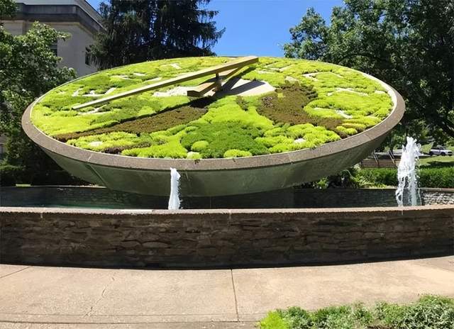 花卉创意景观 | 世界八大著名的"花钟"景观