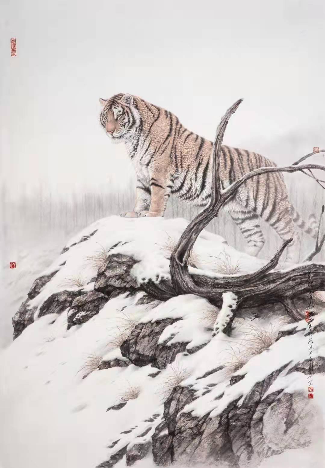 实力派画家唐坚_中国_工艺美术_作品