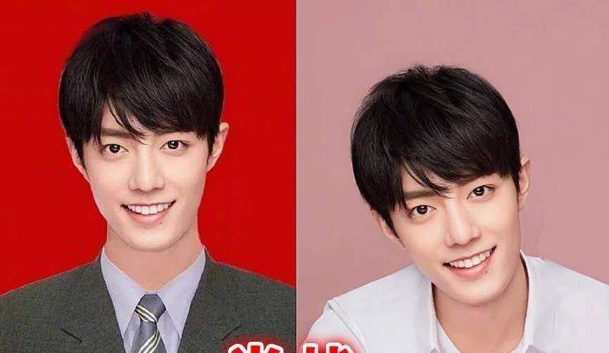 明星证件照,华晨宇清秀;千玺帅气;看到肖战:哥哥我要嫁给你!